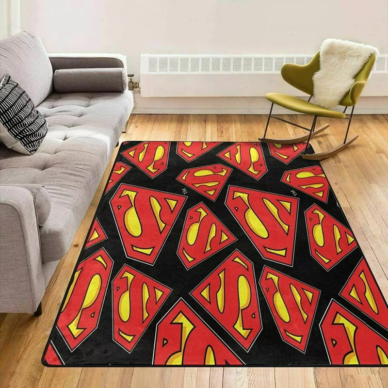 Superman Area Rugs Superman Carpets Kitchen Rug Indoor Rugs
