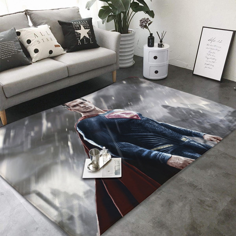 Superman Area Rug Superman Carpets Bedroom Rug Indoor Rug