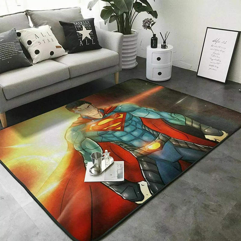 Superman Area Rug Superman Carpets Living Room Rug Indoor Rugs