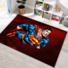 Superman Rug Superman Carpets Bedroom Area Rug Indoor Rug superman area rug superman carpet living room area rug outdoor rugs v3