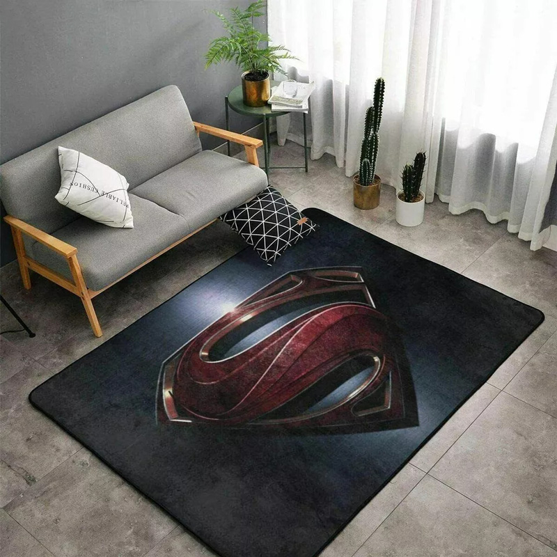 Superman Rugs Superman Carpet Bedroom Area Rug Indoor Rugs