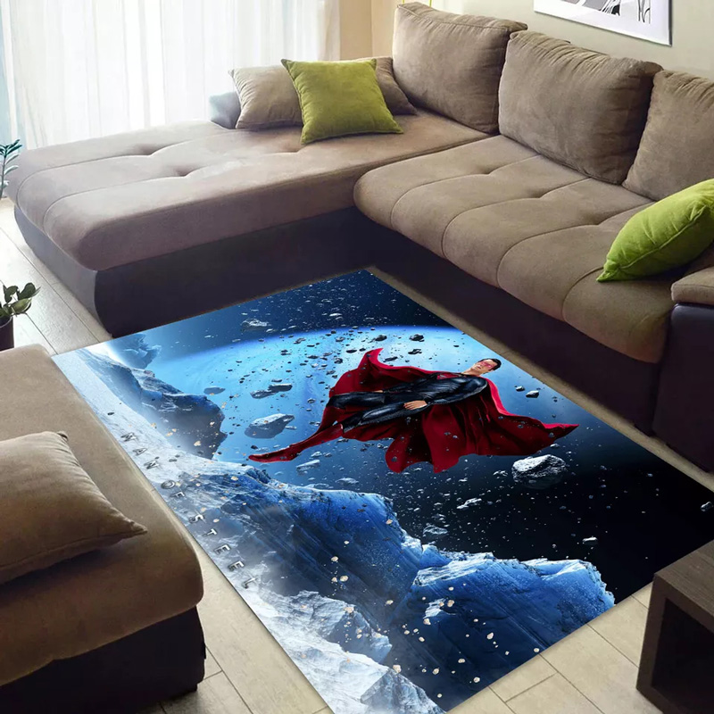 Superman Area Rug Superman Carpet Bedroom Area Rug Indoor Rug