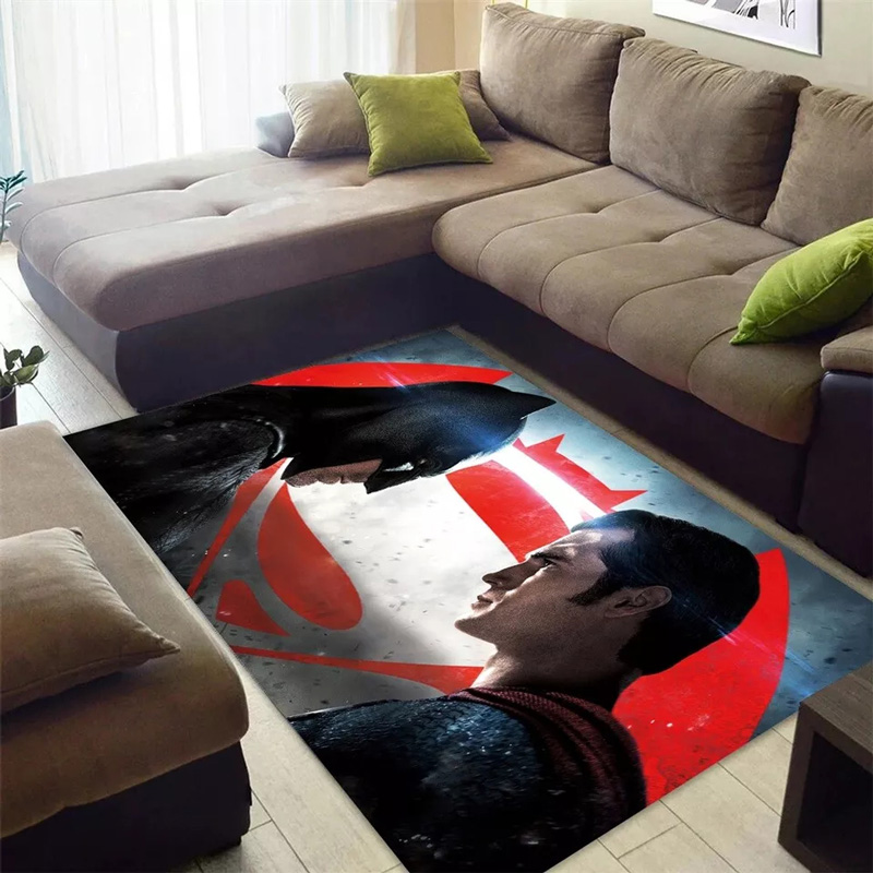 Superman Area Rugs Superman Carpet Dining Room Rugs Indoor Rug