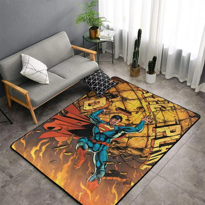 Superman Area Rug Superman Carpets Living Room Rug Indoor Rug