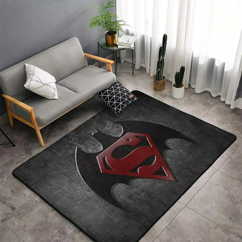 Superman Rugs Superman Carpet Dining Room Rugs Indoor Rug