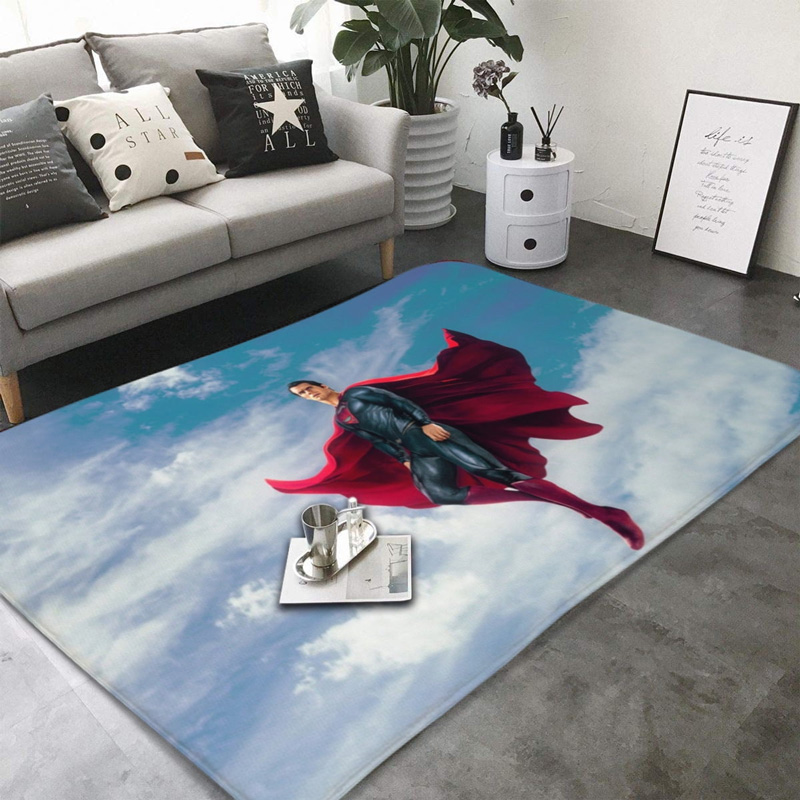 Superman Rugs Superman Carpets Living Room Rug Indoor Rugs