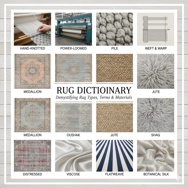 Rug Dictionary: Demystifying Rug Types, Terms & Materials Rug Dictionary: Demystifying Rug Types, Terms & Materials
