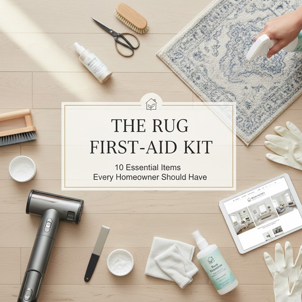 The Rug First-Aid Kit: 10 Essential Items Every Homeowner Should Have The Rug First-Aid Kit: 10 Essential Items Every Homeowner Should Have