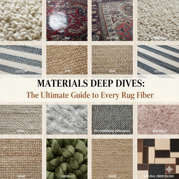 Materials Deep Dives: The Ultimate Guide to Every Rug Fiber Materials Deep Dives: The Ultimate Guide to Every Rug Fiber