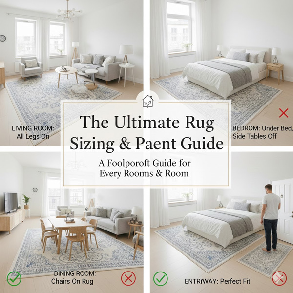 The Ultimate Rug Sizing & Placement Guide The Ultimate Rug Sizing & Placement Guide
