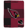Arizona Cardinals Blanket - Sherpa Blanket for Couch - Cozy (Throw Size) arizona cardinals blanket sherpa blanket for couch cozy throw size ver 22