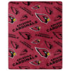 Arizona Cardinals Blankets - Sherpa Blanket for Bed - Lightweight (Throw Size) arizona cardinals blankets sherpa blanket for bed lightweight throw size ver 9