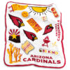 Arizona Cardinals Blankets - Sherpa Blanket for Sofa - Warm (Multiple Sizes) arizona cardinals blankets sherpa blanket for sofa warm multiple sizes ver 4