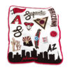 Arizona Diamondbacks Blanket - Fleece Blanket for Sofa - Lightweight arizona diamondbacks blanket fleece blanket for sofa lightweight ver 15