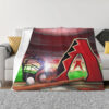 Arizona Diamondbacks Blanket - Sherpa Blanket for Bed - Cozy arizona diamondbacks blanket sherpa blanket for bed cozy ver 7