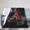 Arizona Diamondbacks Blankets - Sherpa Blanket for Couch - Lightweight (Throw Size) arizona diamondbacks blankets sherpa blanket for couch lightweight throw size ver 11