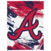 Atlanta Braves Blankets - Fleece Blanket for Couch - Soft (Multiple Sizes) atlanta braves blankets fleece blanket for couch soft multiple sizes ver 13