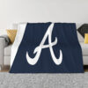 Atlanta Braves Blankets - Fleece Blanket for Gift - Cozy (Throw Size) atlanta braves blankets fleece blanket for gift cozy throw size ver 29