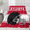 Atlanta Falcon Blanket - Sherpa Blanket for Couch - Lightweight (Multiple Sizes) atlanta falcon blanket sherpa blanket for couch lightweight multiple sizes ver 26