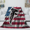 Atlanta Falcon Blanket - Sherpa Blanket for Sofa - Cozy (Multiple Sizes) atlanta falcon blanket sherpa blanket for sofa cozy multiple sizes ver 20
