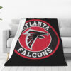 Atlanta Falcon Blankets - Fleece Blanket for Couch - Warm (Throw Size) atlanta falcon blankets fleece blanket for couch warm throw size ver 64