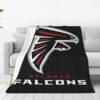 Atlanta Falcon Blankets - Fleece Blanket for Sofa - Lightweight (Throw Size) atlanta falcon blankets fleece blanket for sofa lightweight throw size ver 56