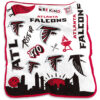 Atlanta Falcon Blankets - Sherpa Blanket for Bed - Cozy (Multiple Sizes) atlanta falcon blankets sherpa blanket for bed cozy multiple sizes ver 33