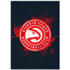 Atlanta Hawks Blanket - Sherpa Blanket for Sofa - Cozy atlanta hawks blanket sherpa blanket for sofa cozy ver 15