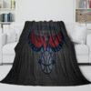 Atlanta Hawks Blankets - Fleece Blanket for Couch - Lightweight (Queen Size) atlanta hawks blankets fleece blanket for couch lightweight queen size ver 25
