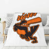 Baltimore Orioles Blanket - Fleece Blanket for Bed - Warm baltimore orioles blanket fleece blanket for bed warm ver 18