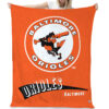 Baltimore Orioles Blanket - Fleece Blanket for Couch - Warm baltimore orioles blanket fleece blanket for couch warm ver 17