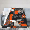 Baltimore Orioles Blanket - Fleece Blanket for Sofa - Lightweight baltimore orioles blanket fleece blanket for sofa lightweight ver 10