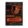 Baltimore Orioles Blanket - Sherpa Blanket for Bed - Lightweight baltimore orioles blanket sherpa blanket for bed lightweight ver 25