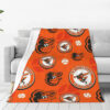 Baltimore Orioles Blanket - Sherpa Blanket for Sofa - Cozy baltimore orioles blanket sherpa blanket for sofa cozy ver 5