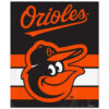 Baltimore Orioles Blankets - Sherpa Blanket for Bed - Lightweight (Throw Size) baltimore orioles blankets sherpa blanket for bed lightweight throw size ver 19