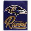 Baltimore Ravens Blanket - Fleece Blanket for Gift - Lightweight (Multiple Sizes) baltimore ravens blanket fleece blanket for gift lightweight multiple sizes ver 61