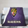 Baltimore Ravens Blanket - Fleece Blanket for Gift - Soft baltimore ravens blanket fleece blanket for gift soft ver 47