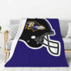 Baltimore Ravens Blanket - Sherpa Blanket for Couch - Soft baltimore ravens blanket sherpa blanket for couch soft ver 132