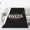 Baltimore Ravens Blanket - Sherpa Blanket for Sofa - Lightweight (Queen Size) baltimore ravens blanket sherpa blanket for sofa lightweight queen size ver 130
