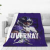 Baltimore Ravens Blankets - Fleece Blanket for Bed - Soft (Queen Size) baltimore ravens blankets fleece blanket for bed soft queen size ver 39
