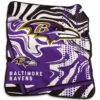 Baltimore Ravens Blankets - Fleece Blanket for Couch - Warm (Queen Size) baltimore ravens blankets fleece blanket for couch warm queen size ver 122