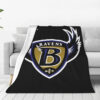 Baltimore Ravens Blankets - Fleece Blanket for Sofa - Lightweight baltimore ravens blankets fleece blanket for sofa lightweight ver 133
