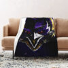 Baltimore Ravens Blankets - Sherpa Blanket for Bed - Warm baltimore ravens blankets sherpa blanket for bed warm ver 53
