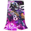 Baltimore Ravens Blankets - Sherpa Blanket for Couch - Warm baltimore ravens blankets sherpa blanket for couch warm ver 83