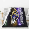 Baltimore Ravens Blankets - Sherpa Blanket for Gift - Cozy baltimore ravens blankets sherpa blanket for gift cozy ver 30
