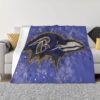Baltimore Ravens Blankets - Sherpa Blanket for Gift - Warm (Multiple Sizes) baltimore ravens blankets sherpa blanket for gift warm multiple sizes ver 97