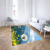 Bloom Nestify Dandelion Valley Rug – Light, Airy Floral Nature Design bloom-nestify-dandelion-valley-rug-light-airy-floral-nature-design