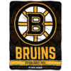 Boston Bruins Blankets - Sherpa Blanket for Couch - Lightweight (Multiple Sizes) boston bruins blankets sherpa blanket for couch lightweight multiple sizes ver 13