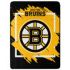 Boston Bruins Blankets - Sherpa Blanket for Gift - Cozy (Queen Size) boston bruins blankets sherpa blanket for gift cozy queen size ver 21