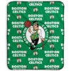 Boston Celtics Blanket - Fleece Blanket for Gift - Soft (Queen Size) boston celtics blanket fleece blanket for gift soft queen size ver 1